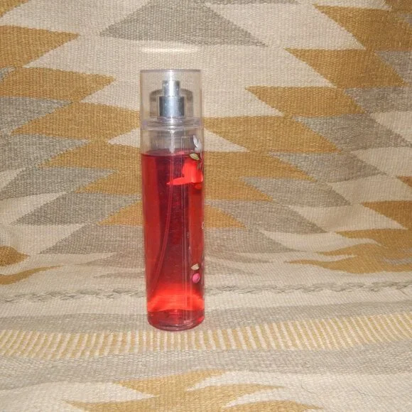 Bath & Body Works Sweet Cranberry Rose Fine Fragrance Mist - Partially Used - Picture 2 of 3